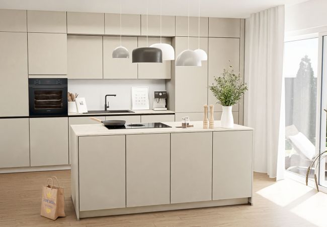 Grifflose Loftküche